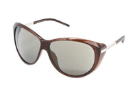 Thumbnail for Porsche Design Ladies Sunglasses Oversized Cat Eye Dark Chocolate P8602 B