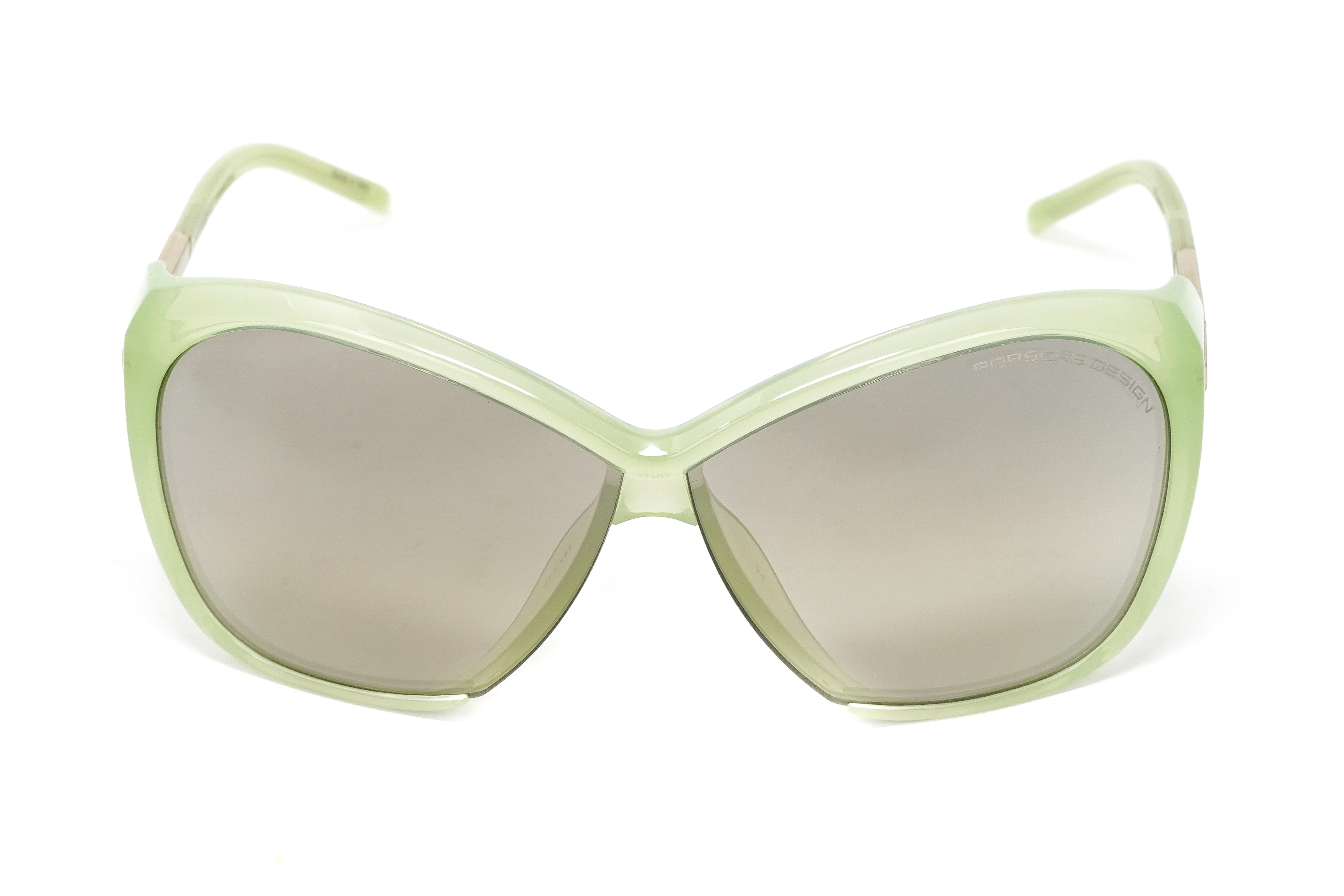 Porsche Design Ladies Sunglasses Oversized Light Green P8603 B