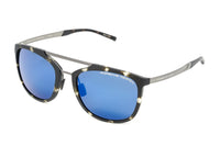 Thumbnail for Porsche Design Men Sunglasses Havana Dark Blue Mirrored P8671 B