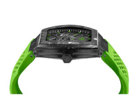 Thumbnail for Philipp Plein Mens Watch High-Iconic The Skeleton Sport Master Automatic Green PWBAA1022