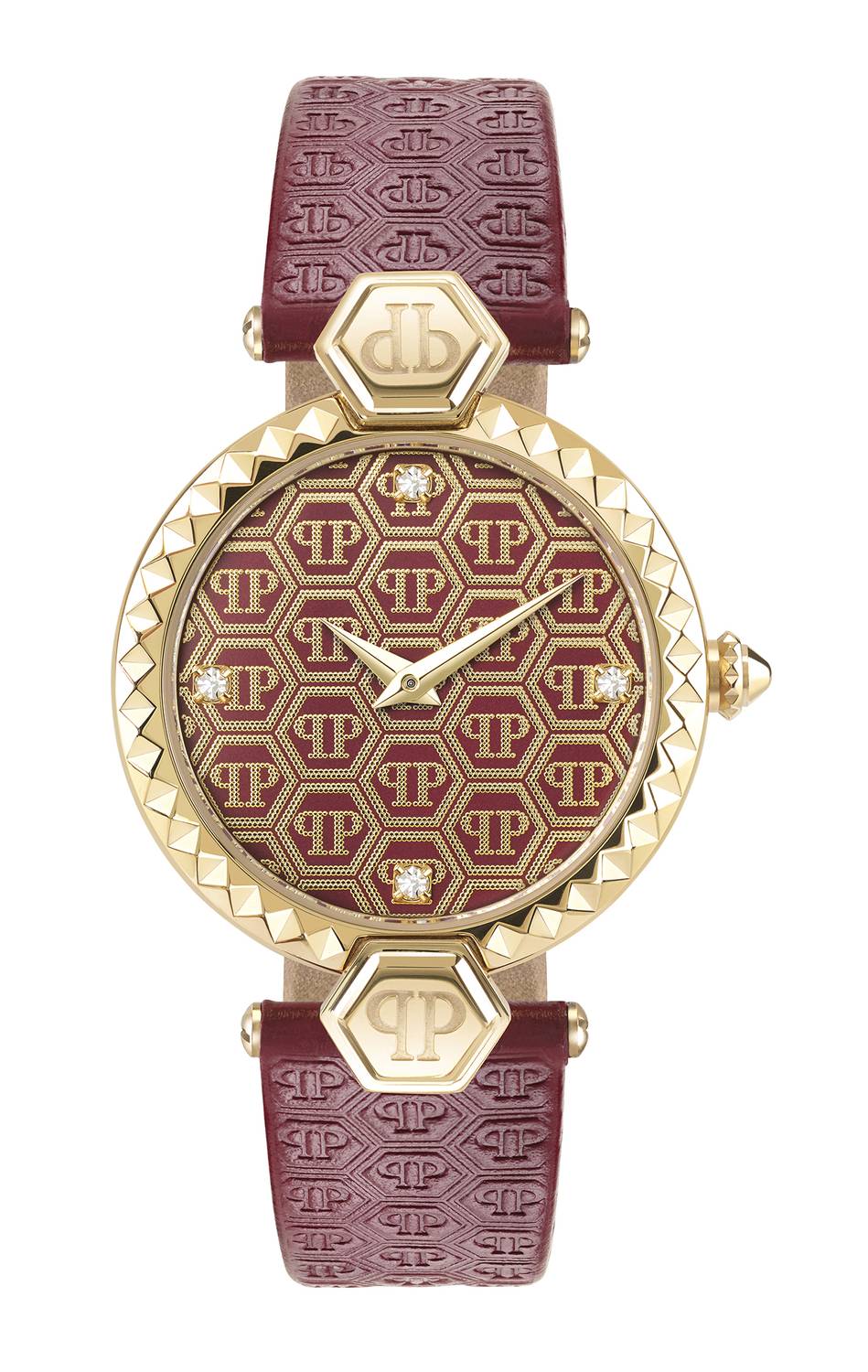 Philipp Plein Ladies Watch Street Couture Red and Gold PWEAA0221