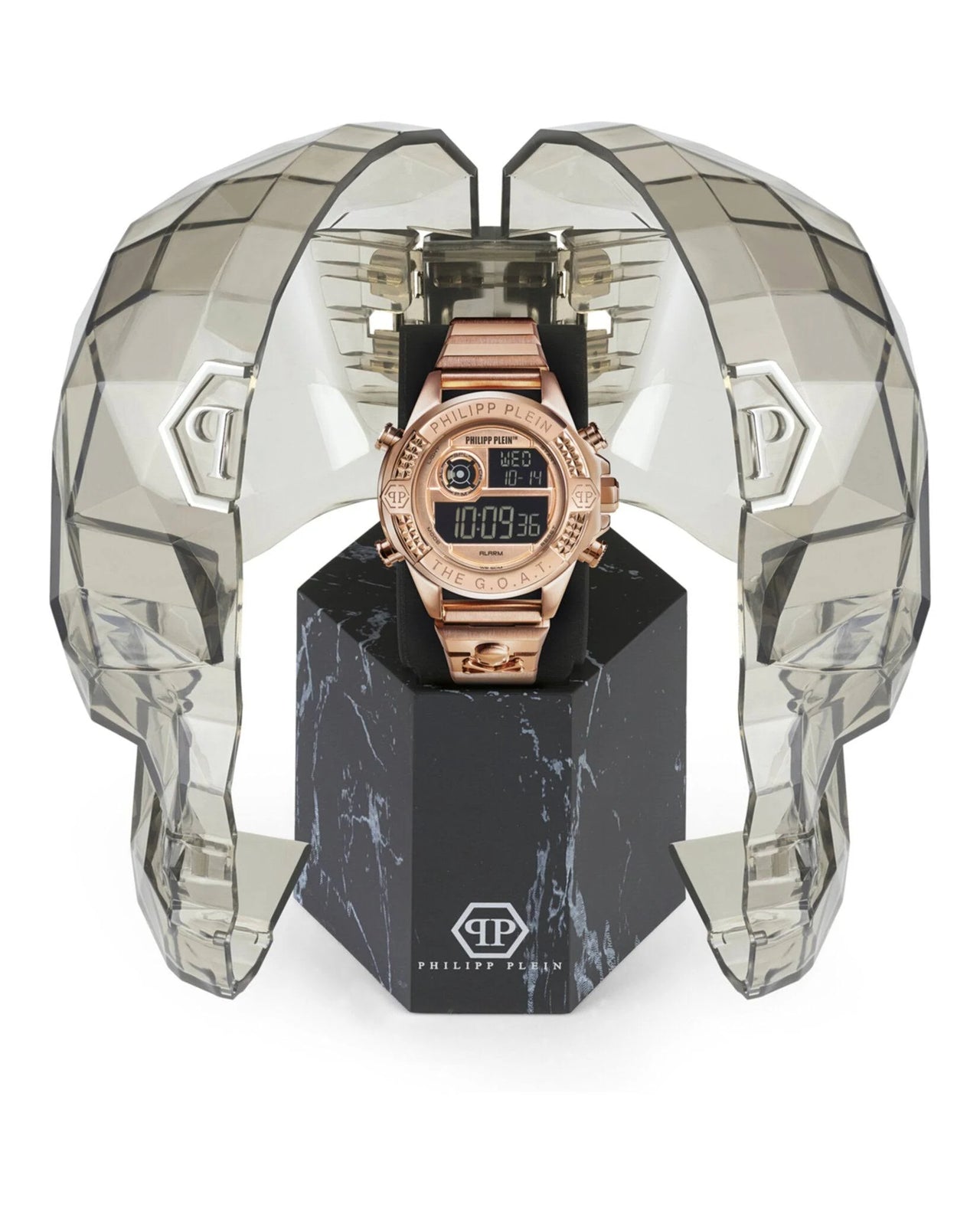 Philipp Plein Digital Watch The G.O.A.T. Rose Gold PWFAA0421