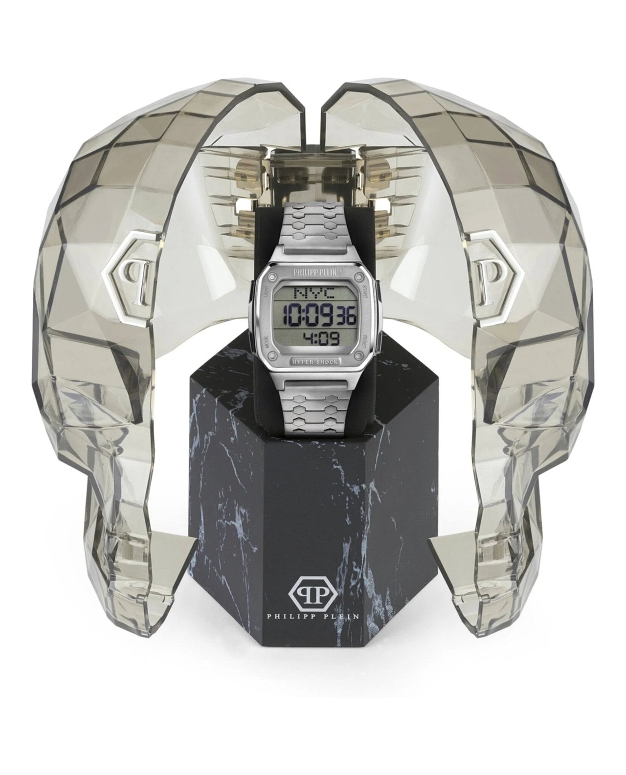 Philipp Plein Watch Hyper Shock Silver PWHAA0521