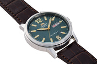 Thumbnail for Orient Men's Green Dial Day-Date Automatic Watch RA-AA0C06E