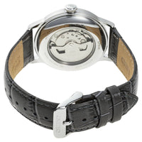 Thumbnail for Orient Classic Grey Dial Leather Strap Automatic Watch RA-AK0704N
