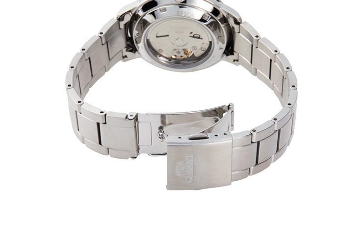 Orient Men's White Open Heart Contemporary Watch RA-AR0102S