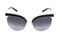 Thumbnail for Ralph Lauren Women's Sunglasses Browline Black/Gold RL7061 93528G