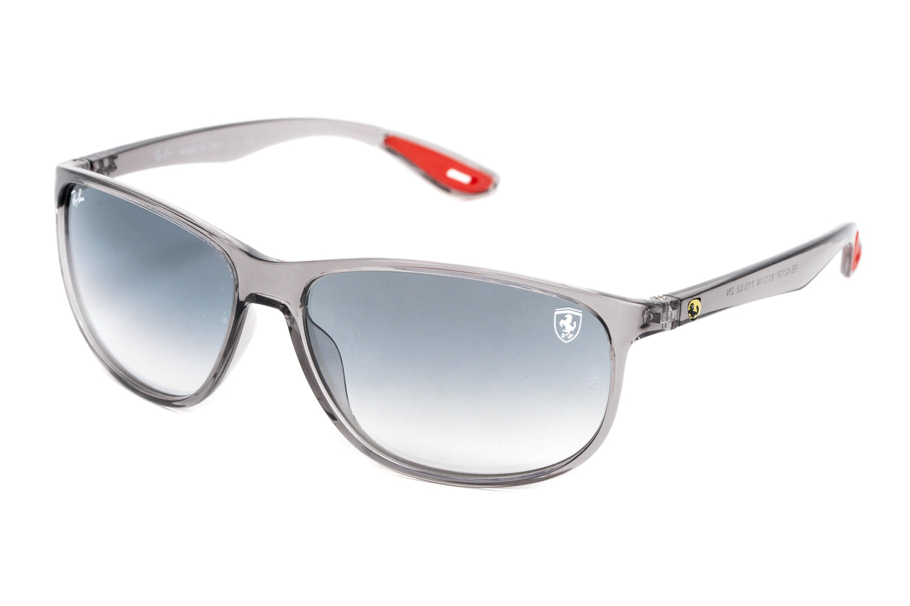 Ray-Ban Men's Sunglasses Ferrari Series Rectangular Grey RB4213F 710/32