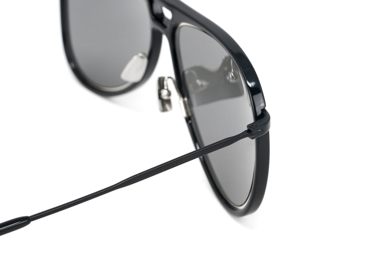 Saint Laurent Unisex Sunglasses Pilot Black CLASSIC 11 RIM-002 56