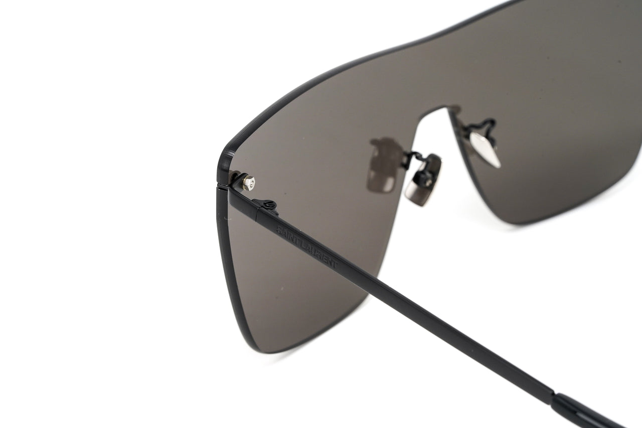 Saint Laurent Unisex Sunglasses Rimless Black SL 463 MASK-002 99