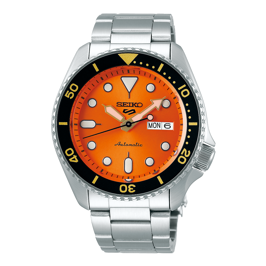 Seiko 5 Sport Men's Orange Watch SRPD59K1
