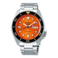 Thumbnail for Seiko 5 Sport Men's Orange Watch SRPD59K1