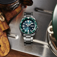 Thumbnail for Seiko 5 Sport Men's Green Watch SRPD61K1