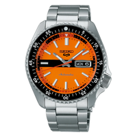 Thumbnail for Seiko Men's Watch 5 Sports Orange ‘New Double Hurricane’ SRPK11K1