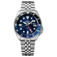 Thumbnail for Seiko 5 Sport 'Blueberry' GMT 43mm Men's Blue Watch SSK003K1
