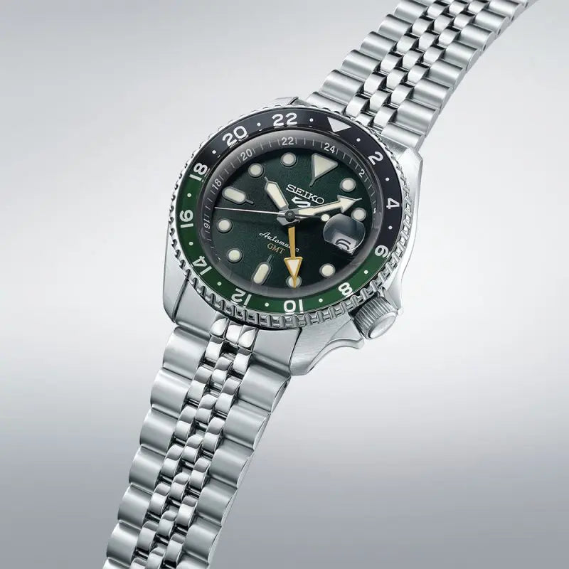 Seiko 5 Sport SKX GMT Men's Green Watch SSK035K1