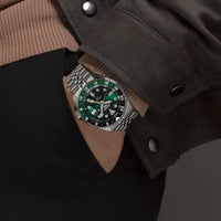 Thumbnail for Seiko 5 Sport SKX GMT Men's Green Watch SSK035K1