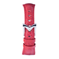 Thumbnail for Gagà Milano Manuale 40mm Red Alligator Leather Watch Strap
