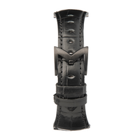 Thumbnail for Gagà Milano Manuale 48mm Black Alligator Leather Watch Strap