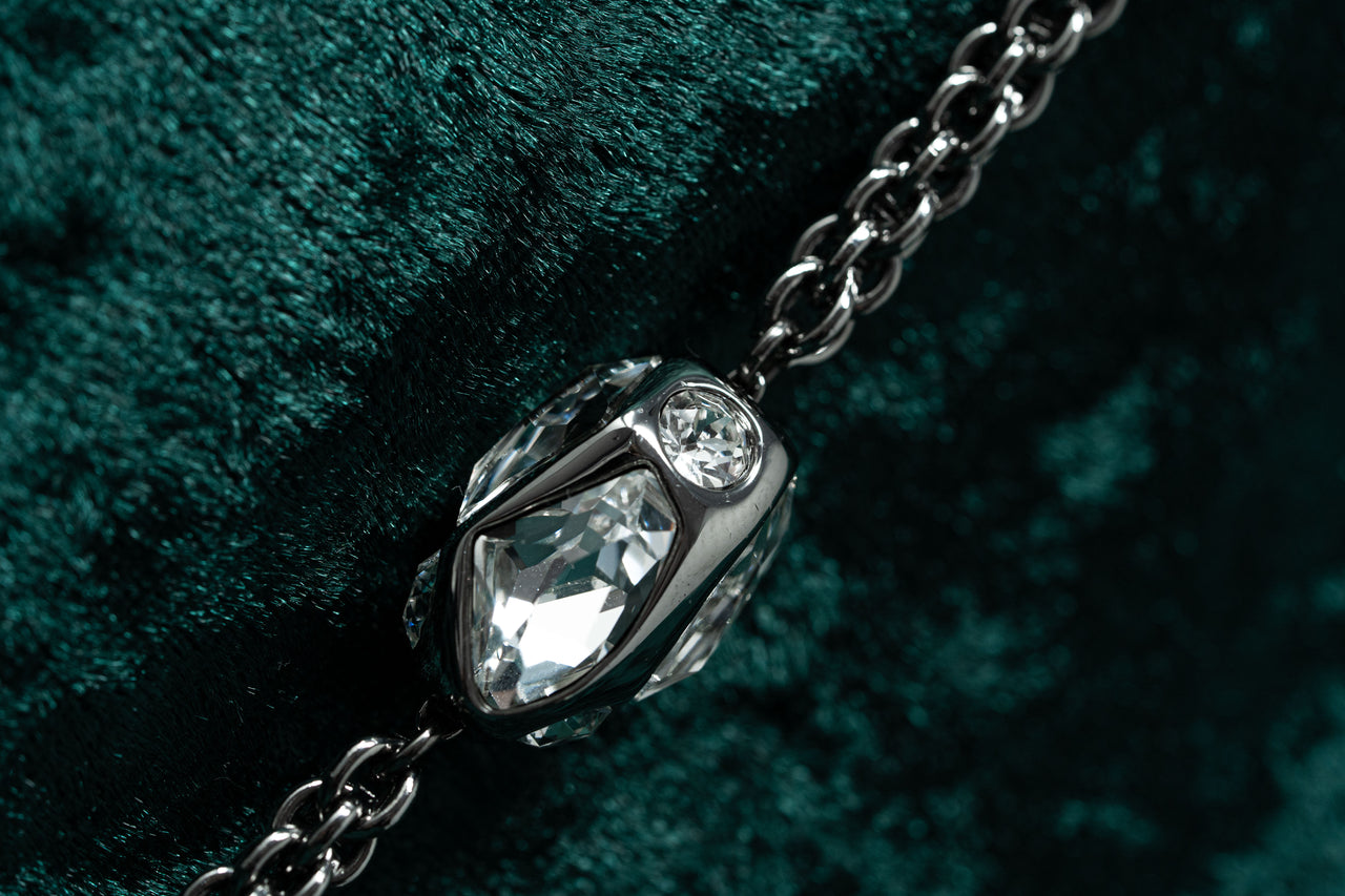 Swarovski Atelier Kalix Collection Ladies Necklace Ruthenium Plated 5139823