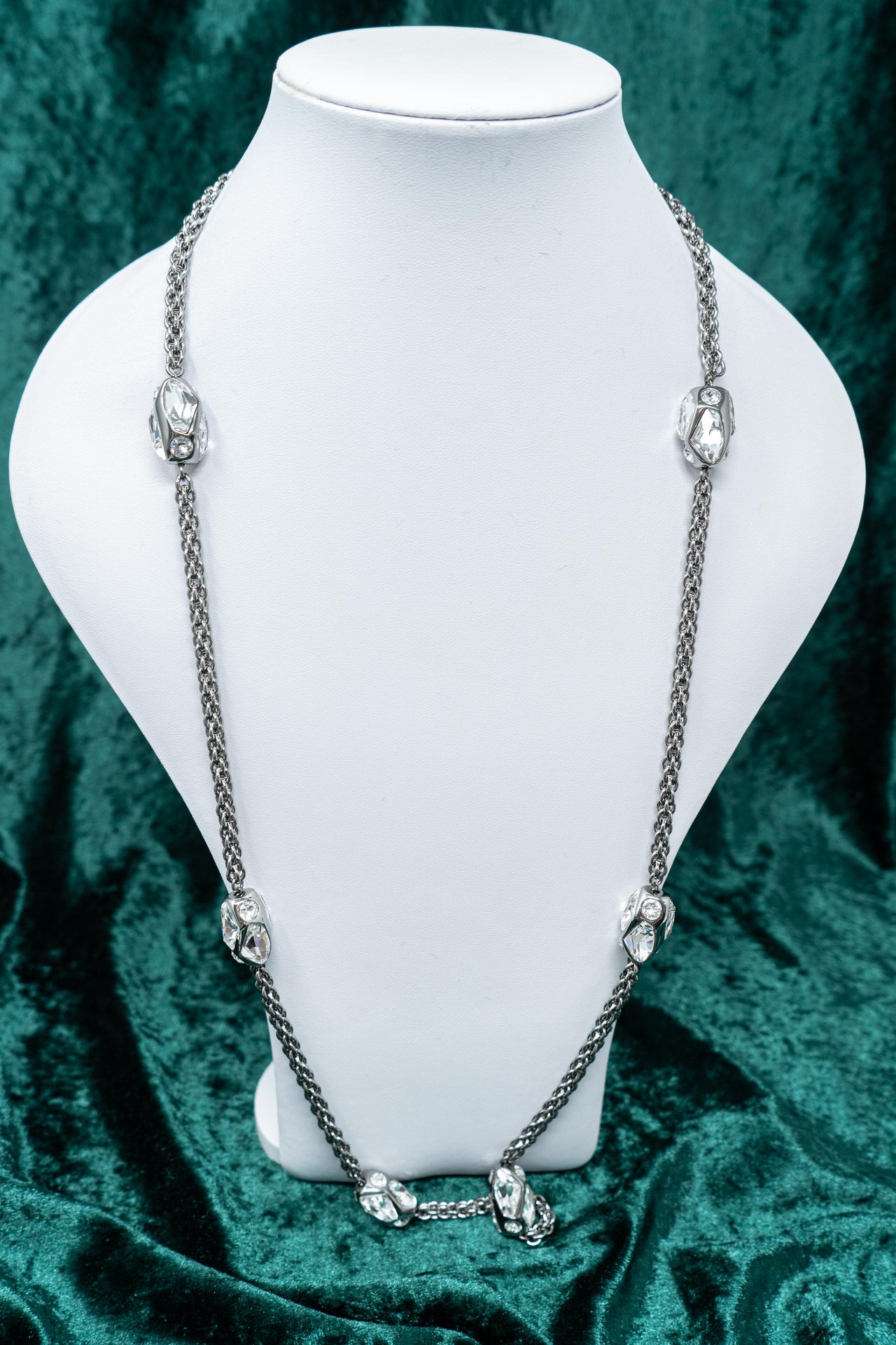 Swarovski Atelier Kalix Collection Ladies Necklace Ruthenium Plated 5139823