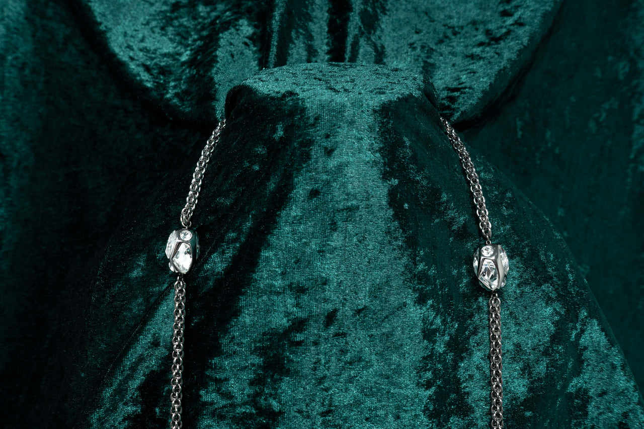 Swarovski Atelier Kalix Collection Ladies Necklace Ruthenium Plated 5139823