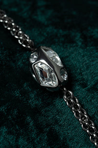 Thumbnail for Swarovski Atelier Kalix Collection Ladies Necklace Ruthenium Plated 5139823