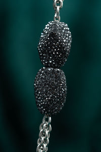 Thumbnail for Swarovski Atelier Kalix Collection Ladies Necklace Ruthenium Plated 5148898