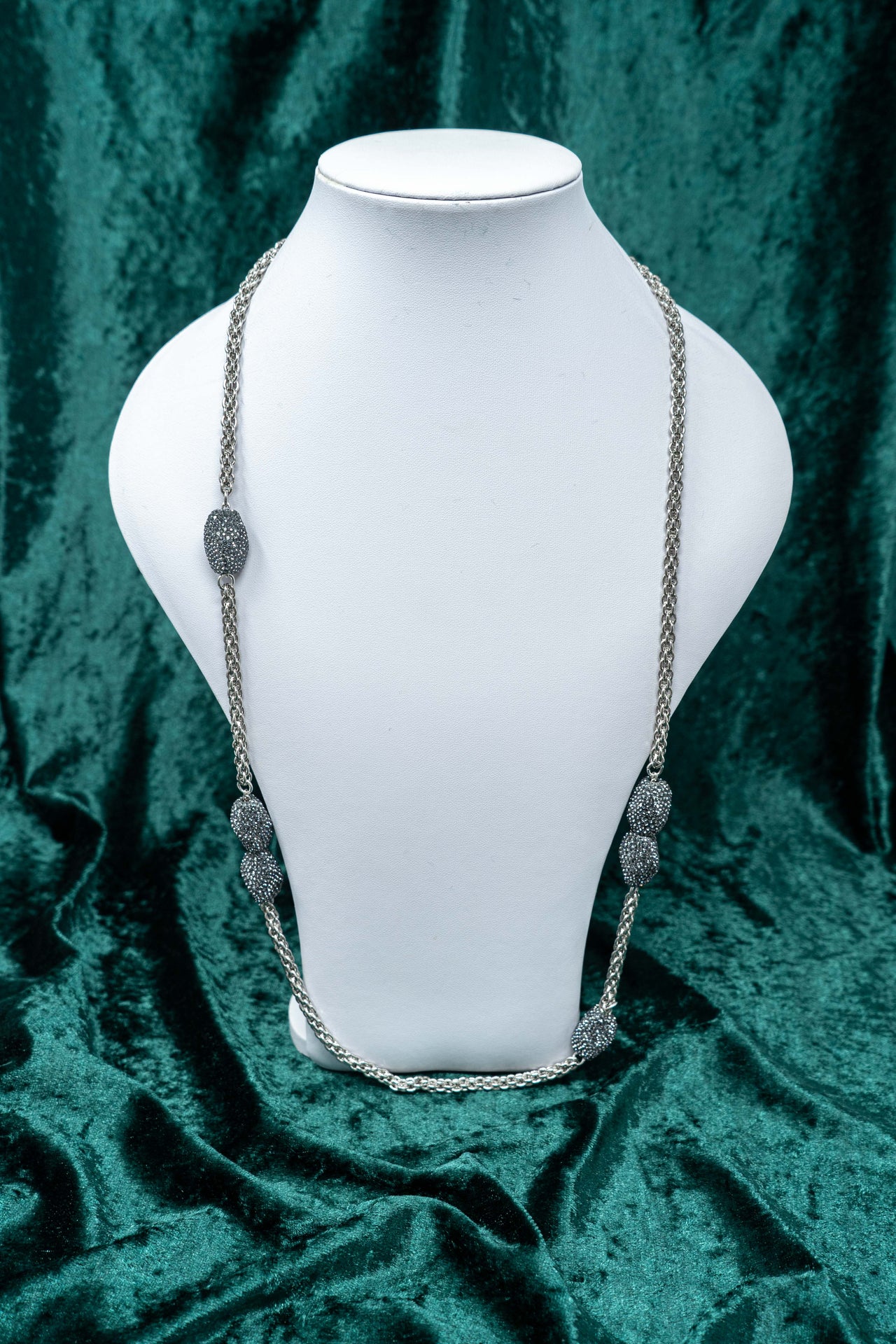 Swarovski Atelier Kalix Collection Ladies Necklace Ruthenium Plated 5148898