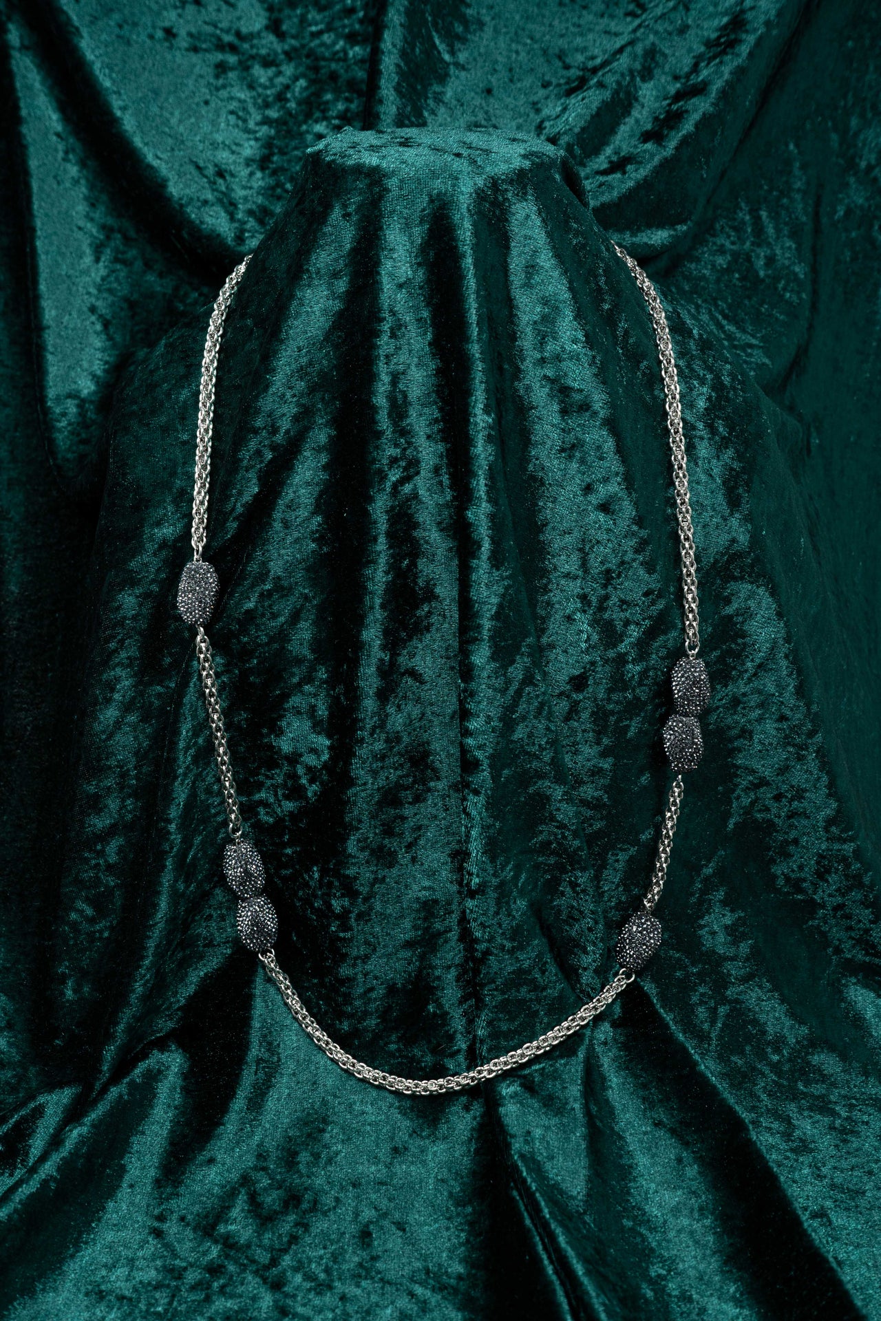 Swarovski Atelier Kalix Collection Ladies Necklace Ruthenium Plated 5148898