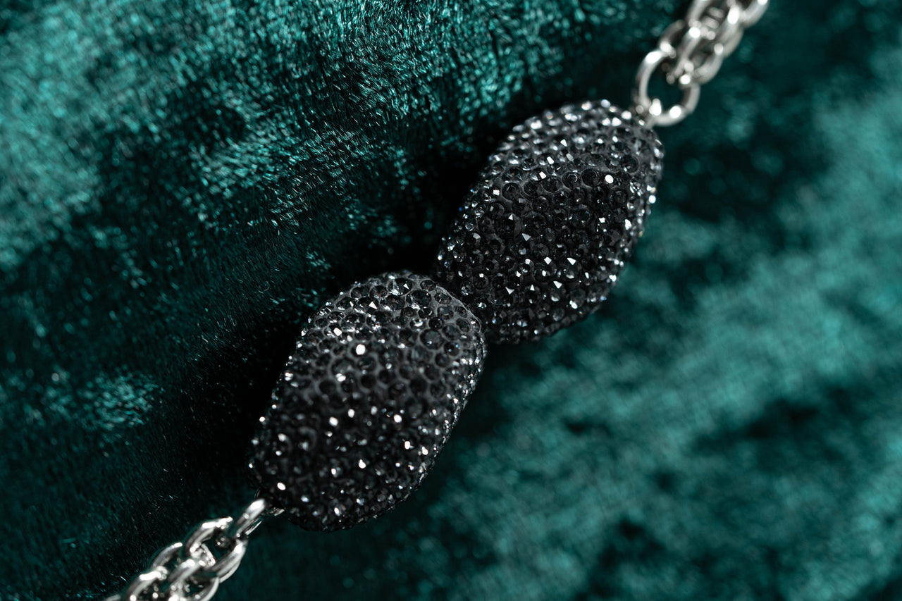 Swarovski Atelier Kalix Collection Ladies Necklace Ruthenium Plated 5148898