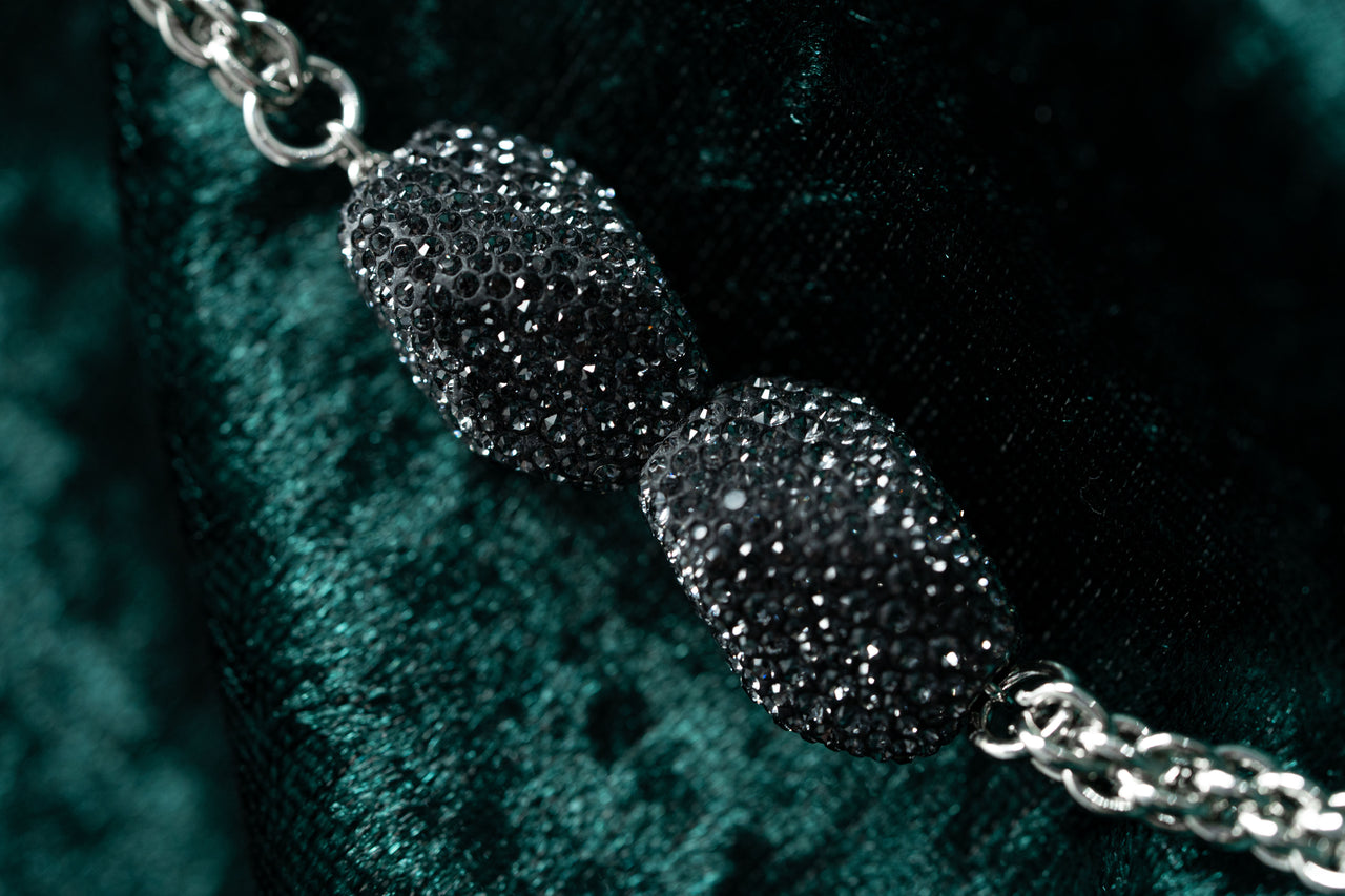 Swarovski Atelier Kalix Collection Ladies Necklace Ruthenium Plated 5148898