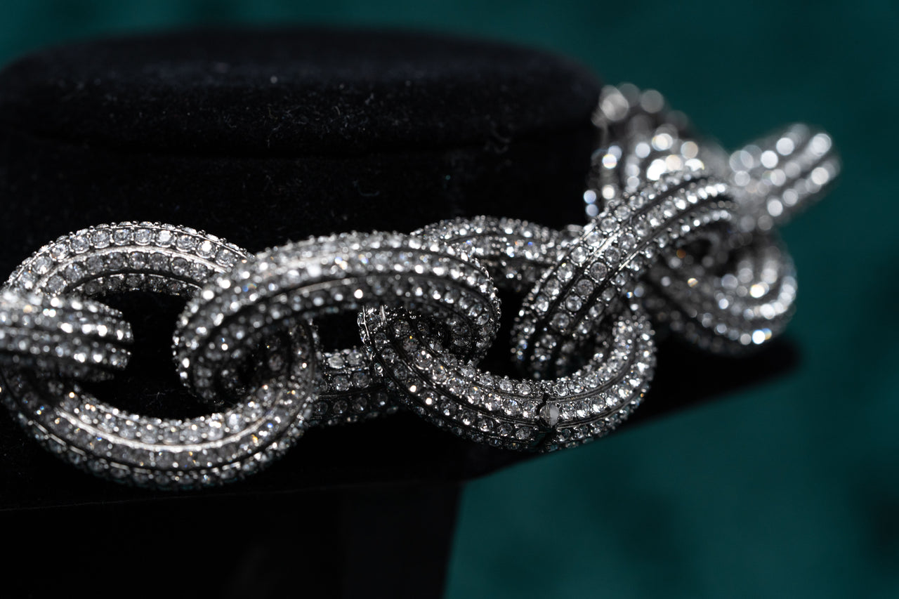 Swarovski Atelier Kalix Collection Ladies Necklace Ruthenium Plated 5185940