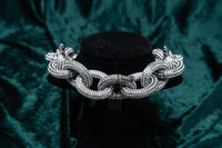 Thumbnail for Swarovski Atelier Kalix Collection Ladies Necklace Ruthenium Plated 5185940