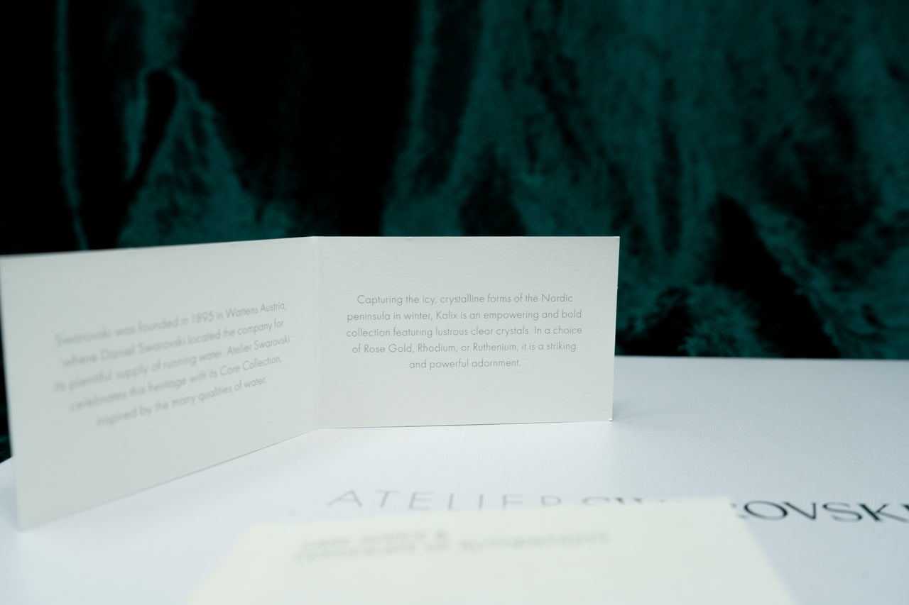 Swarovski Atelier Kalix Collection Ladies Necklace Ruthenium Plated 5185940