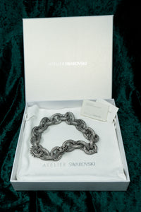 Thumbnail for Swarovski Atelier Kalix Collection Ladies Necklace Ruthenium Plated 5185940