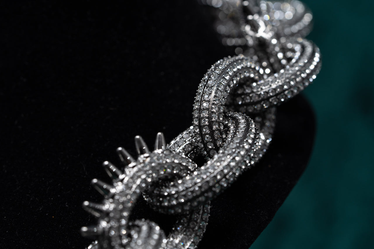 Swarovski Atelier Kalix Collection Ladies Necklace Ruthenium Plated 5185940