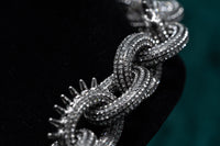 Thumbnail for Swarovski Atelier Kalix Collection Ladies Necklace Ruthenium Plated 5185940