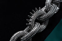 Thumbnail for Swarovski Atelier Kalix Collection Ladies Necklace Ruthenium Plated 5185940