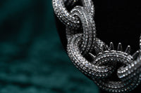 Thumbnail for Swarovski Atelier Kalix Collection Ladies Necklace Ruthenium Plated 5185940