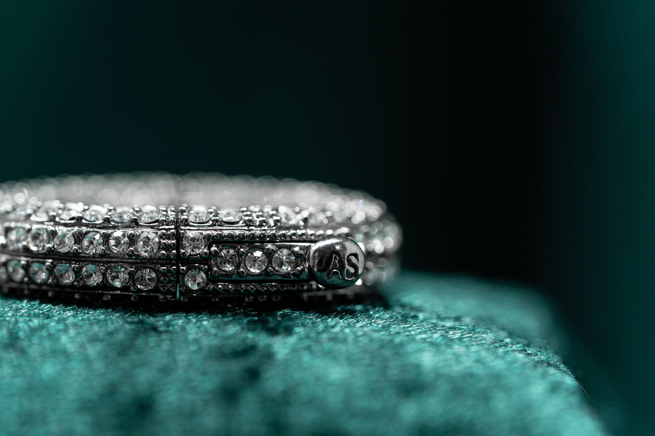 Swarovski Atelier Kalix Collection Ladies Bracelet Ruthenium Plated 5185950