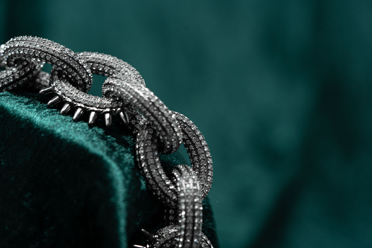 Swarovski Atelier Kalix Collection Ladies Bracelet Ruthenium Plated 5185950