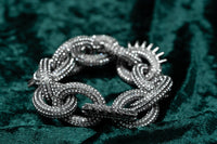 Thumbnail for Swarovski Atelier Kalix Collection Ladies Bracelet Ruthenium Plated 5185950