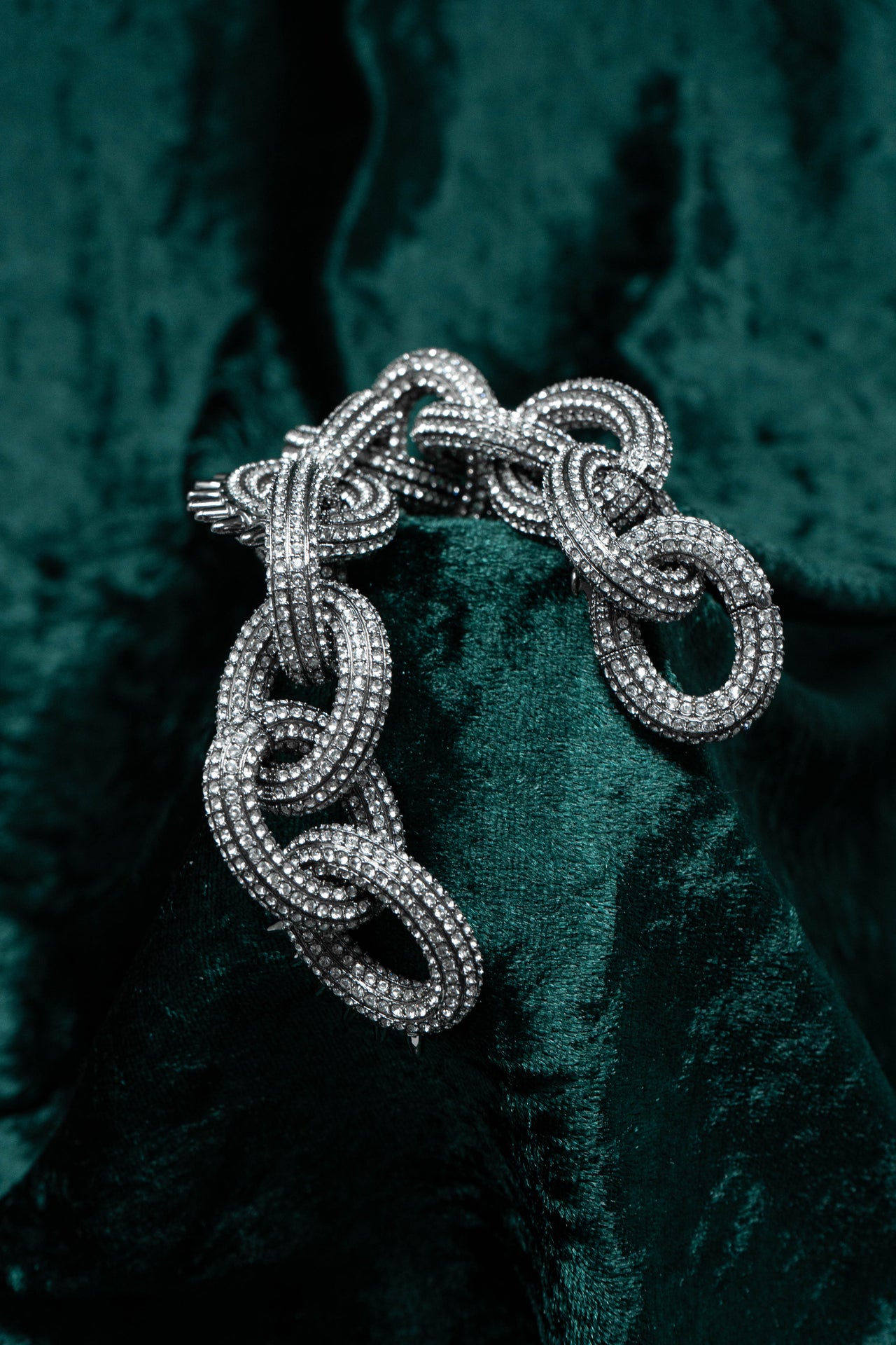 Swarovski Atelier Kalix Collection Ladies Bracelet Ruthenium Plated 5185950