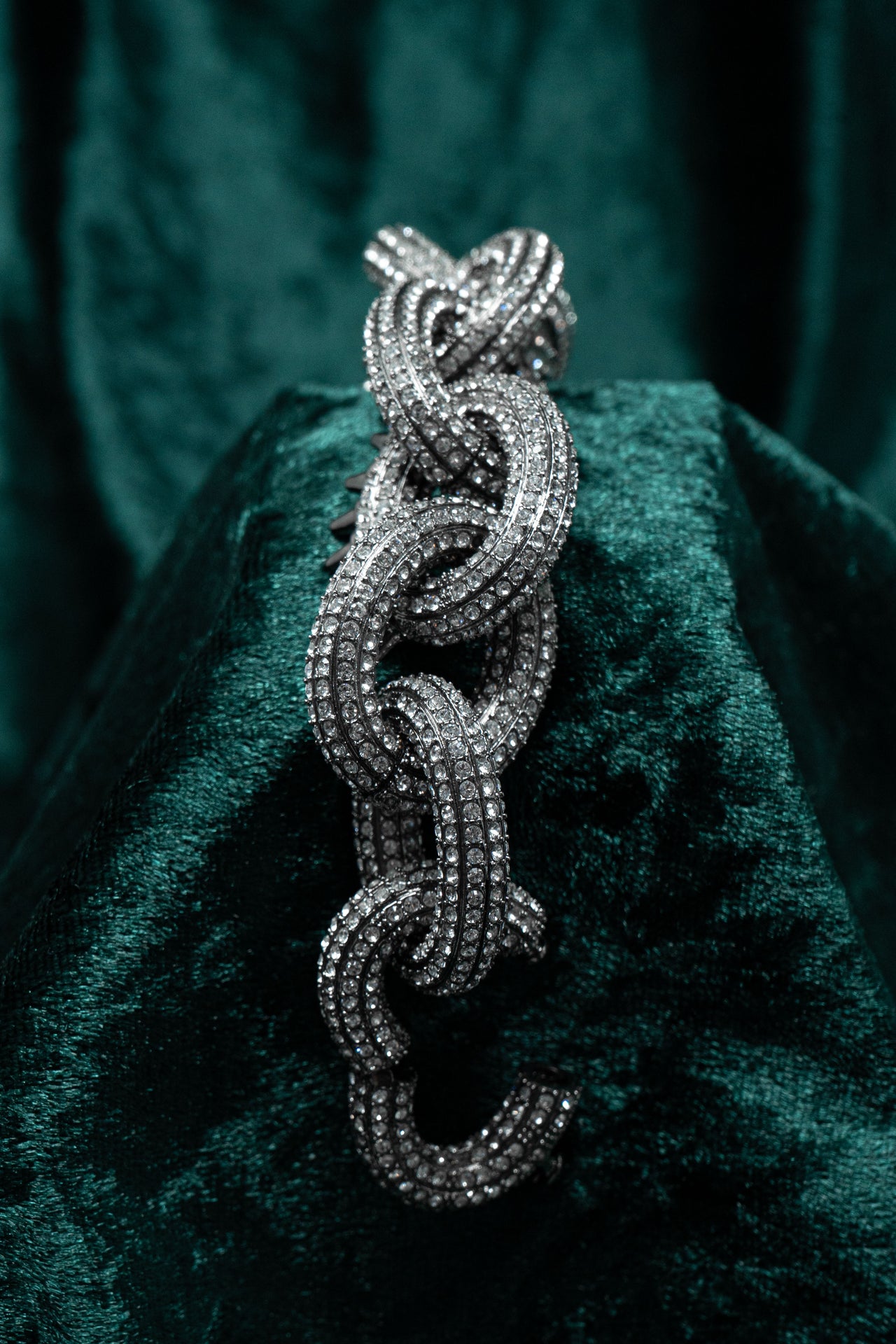 Swarovski Atelier Kalix Collection Ladies Bracelet Ruthenium Plated 5185950