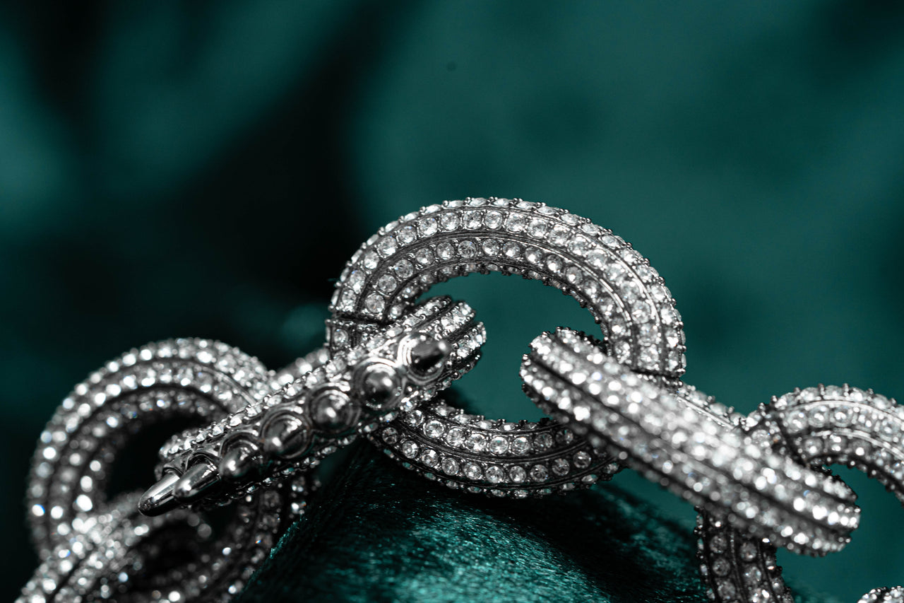 Swarovski Atelier Kalix Collection Ladies Bracelet Ruthenium Plated 5185950