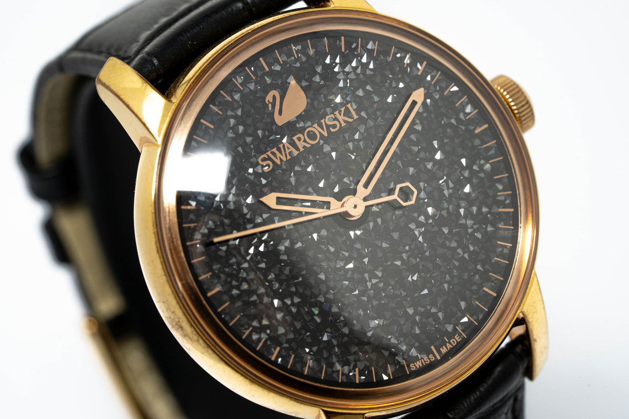 Swarovski Watch Automatic Crystalline Hours Black 5218902