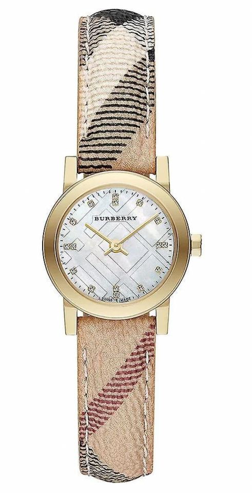 Burberry ladies diamond outlet watch