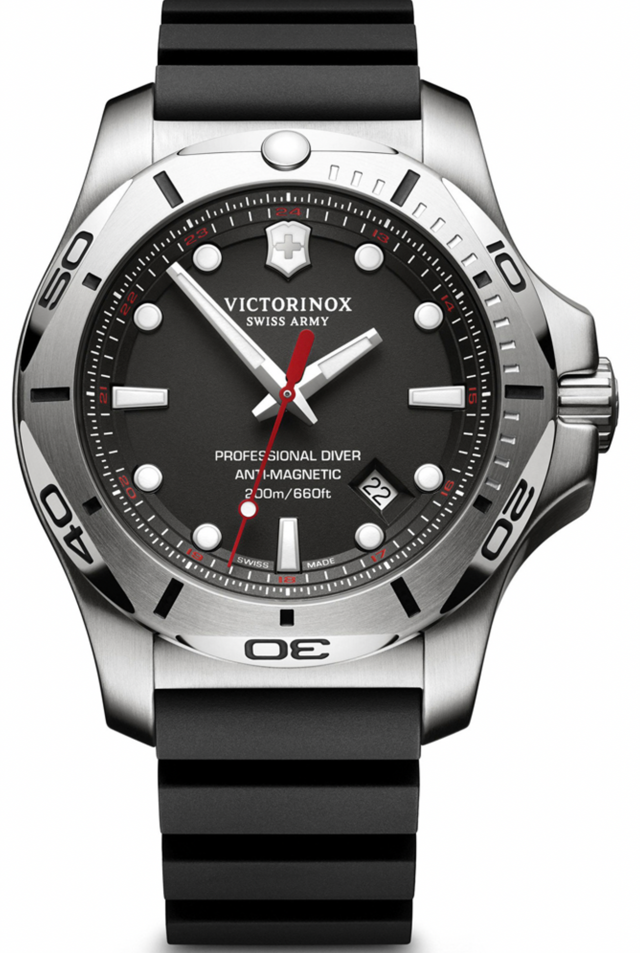 Victorinox Men s Watch I.N.O.X. Professional Diver Black 241733