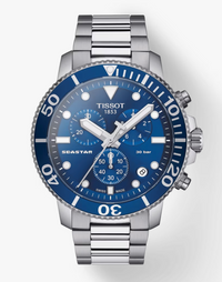 Thumbnail for Tissot Chronograph Watch SEASTAR 1000 Blue T1204171104100